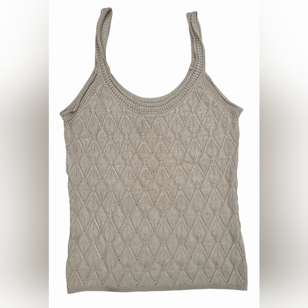 White House Black Market Sleeveless Knit Tank Top